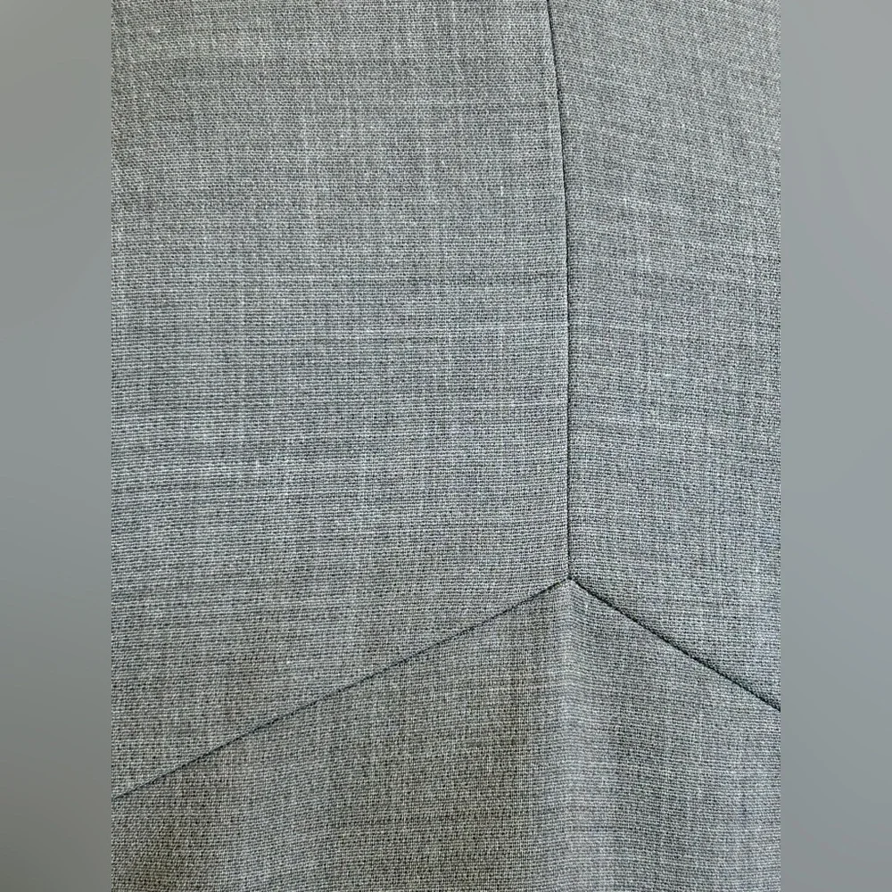 Tahari ASL Classic Gray Dress - Picture 3 of 5